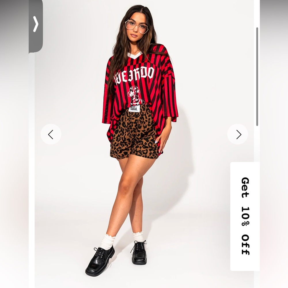 NWOT Good Fortune Boxer Shorts in Leopard Lover L/XL